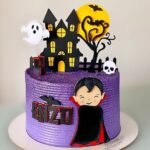 Halloween Menino - Topo de Bolo