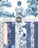 Toile de Jouy - Combo Ilustrações e Papéis (Tita) - Imagem 2
