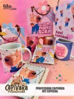 Capivara - Professora - Pack Especial - Arquivos + Ilustrações (Tita) - Imagem 5