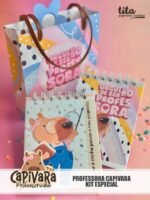 Capivara - Professora - Pack Especial - Arquivos + Ilustrações (Tita) - Imagem 6
