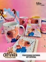 Capivara - Professora - Pack Especial - Arquivos + Ilustrações (Tita) - Imagem 7
