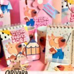 Capivara - Professora - Pack Especial - Arquivos + Ilustrações (Tita)