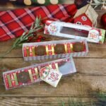 Caixa para 3 Doces – Natal 2024 (Chuvinha de Papel)