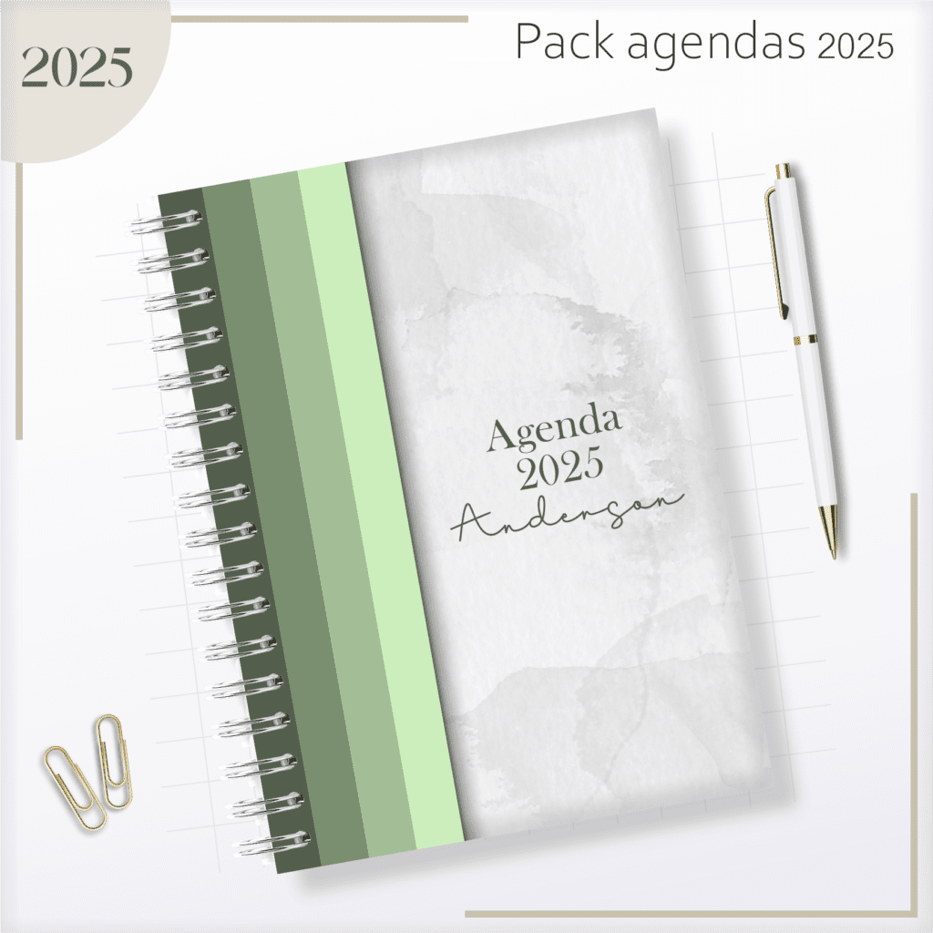 Agendas Masculina 2025 (Lina Criativa) - Imagem 6