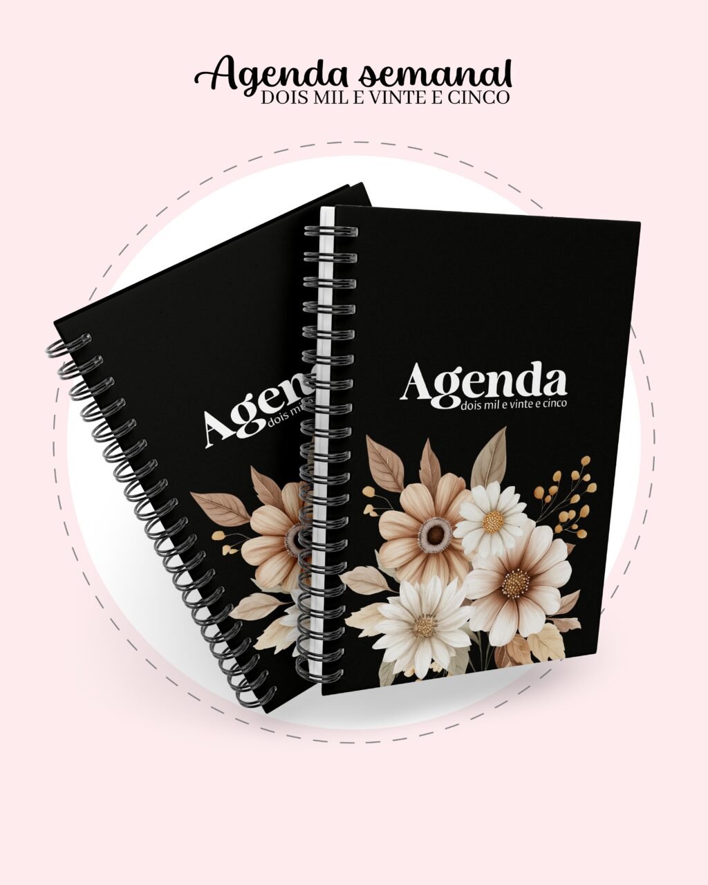 Agenda Semanal BIG 18x24 - Datada 2025 (Dream Arts) - Imagem 2