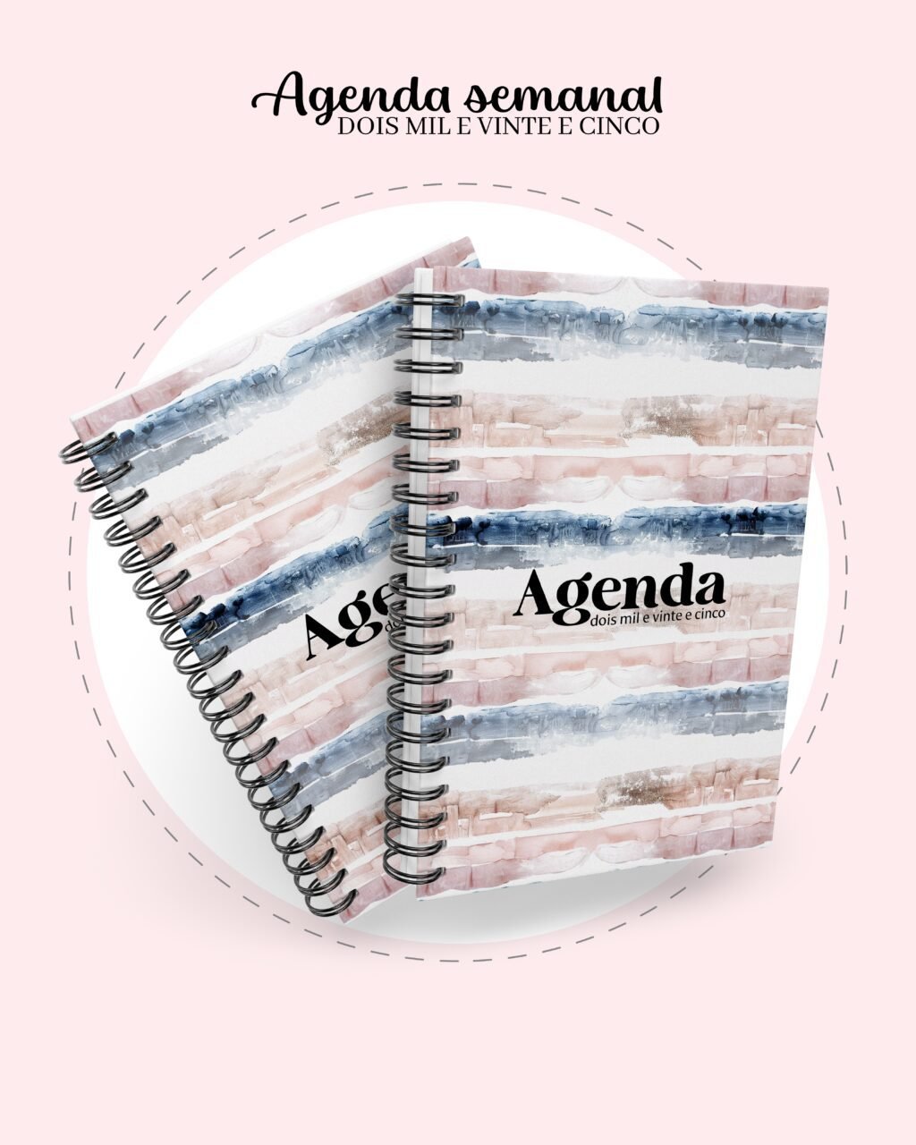 Agenda Semanal BIG 18x24 - Datada 2025 (Dream Arts) - Imagem 5