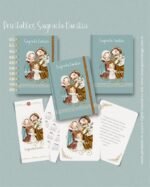 Kit Encadernação Sagrada Família – Printables Santinhos (Carinas Paper) - Imagem 3
