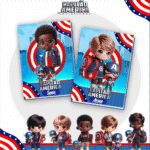 Capitão América - Mascotes IA 2025 (Pamella Vieira) - Imagem 3