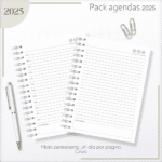 Agendas Masculina 2025 (Lina Criativa) - Imagem 8