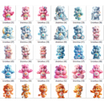Ursinhos Carinhosos 3D - Kit Digital - Imagem 4