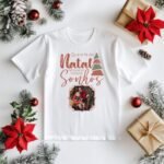 Pacote de 20 Artes Camisetas Natal 2024 COM FOTO (Vintage) - Imagem 17