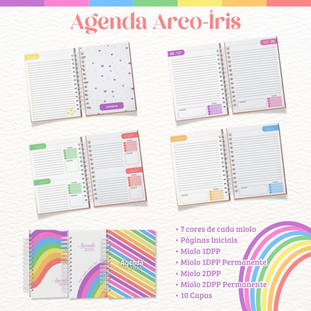 COMBO Agendas 2025 (Madi) - Imagem 3
