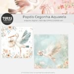 Papéis Cegonha | Aquarela (Tutti) - Imagem 3
