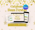 Catálogo Boas Festas Natal - Editável no Canva