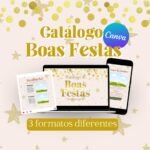 Catálogo Boas Festas Natal - Editável no Canva