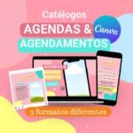 Catálogo Agendas 2025 - Editável no Canva