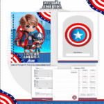 Capitão América - Mascotes IA 2025 (Pamella Vieira) - Imagem 4