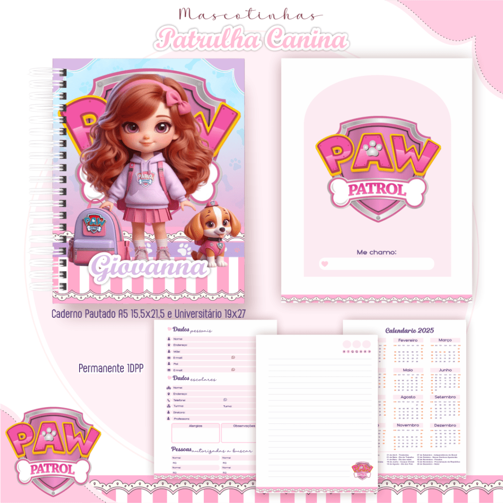 Patrulha Canina Menina - Mascotes IA 2025 (Pamella Vieira) - Imagem 4