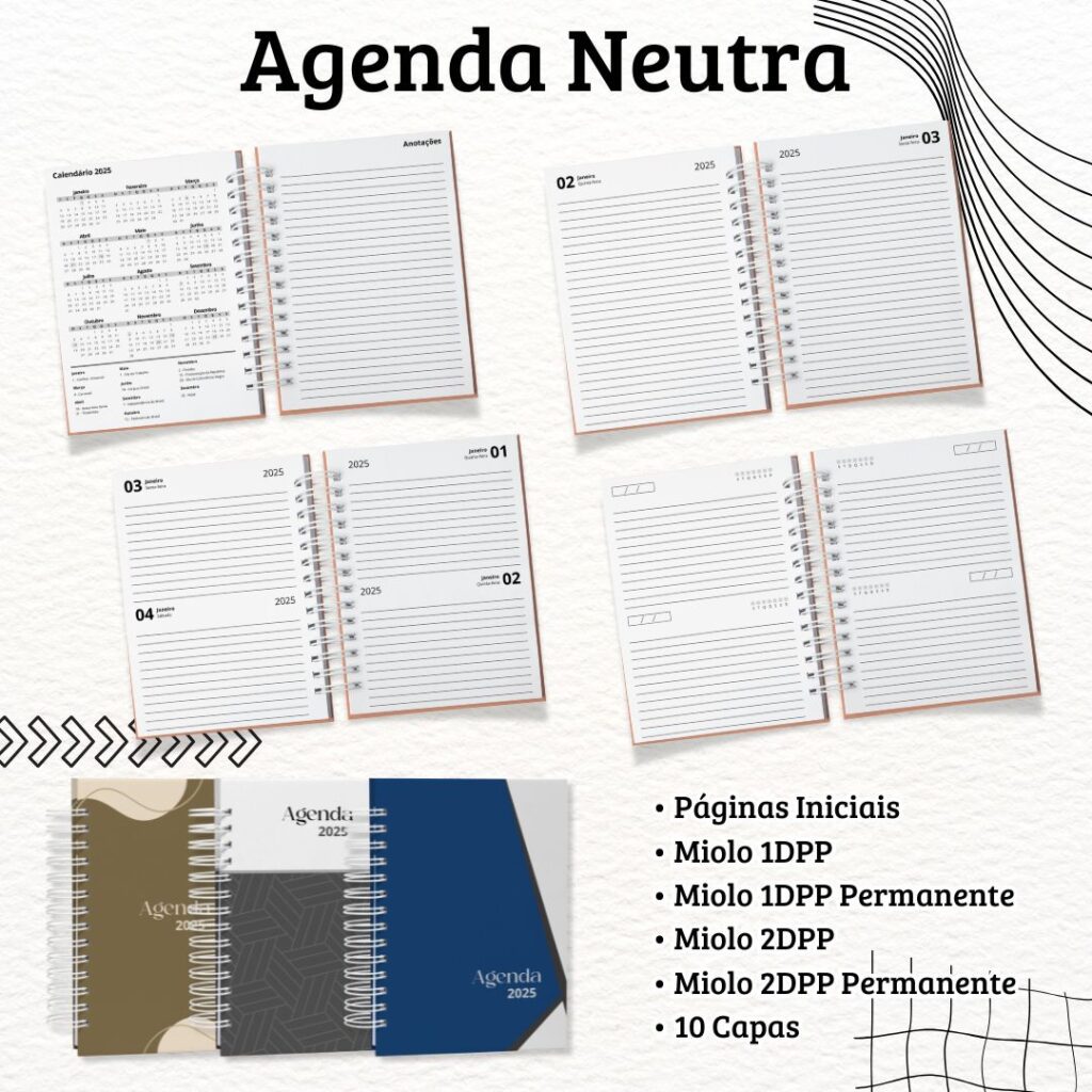 COMBO Agendas 2025 (Madi) - Imagem 4