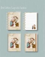 Kit Encadernação Sagrada Família – Printables Santinhos (Carinas Paper) - Imagem 5