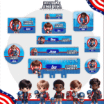 Capitão América - Mascotes IA 2025 (Pamella Vieira) - Imagem 5