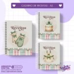 Caderno de Receitas - A5 (Luminous Paper)