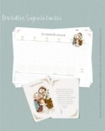Kit Encadernação Sagrada Família – Printables Santinhos (Carinas Paper) - Imagem 6