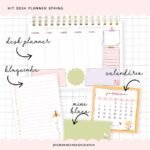 Kit Fofo Desk Planner | Spring (Vê Bernardi) - Imagem 2