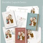 Kit Encadernação Sagrada Família – Printables Santinhos (Carinas Paper)