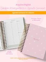 Combão Planejadores e Agenda Semanal (Branco Papel) - Imagem 5