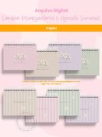 Combão Planejadores e Agenda Semanal (Branco Papel) - Imagem 7