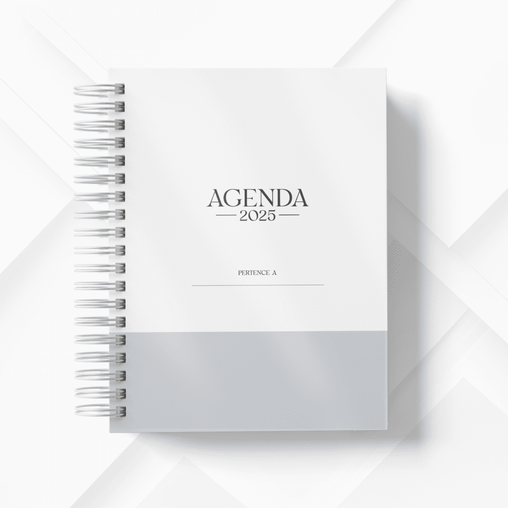 Agenda A5 - Coleção Masculina (Papel Amado) - Imagem 2