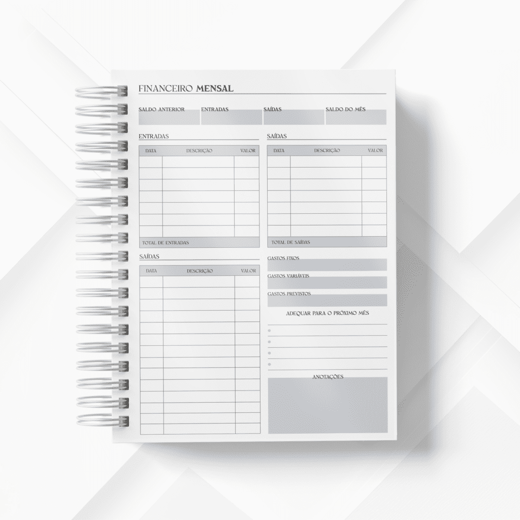 Agenda A5 - Coleção Masculina (Papel Amado) - Imagem 9