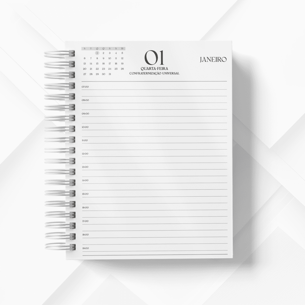 Agenda A5 - Coleção Masculina (Papel Amado) - Imagem 10