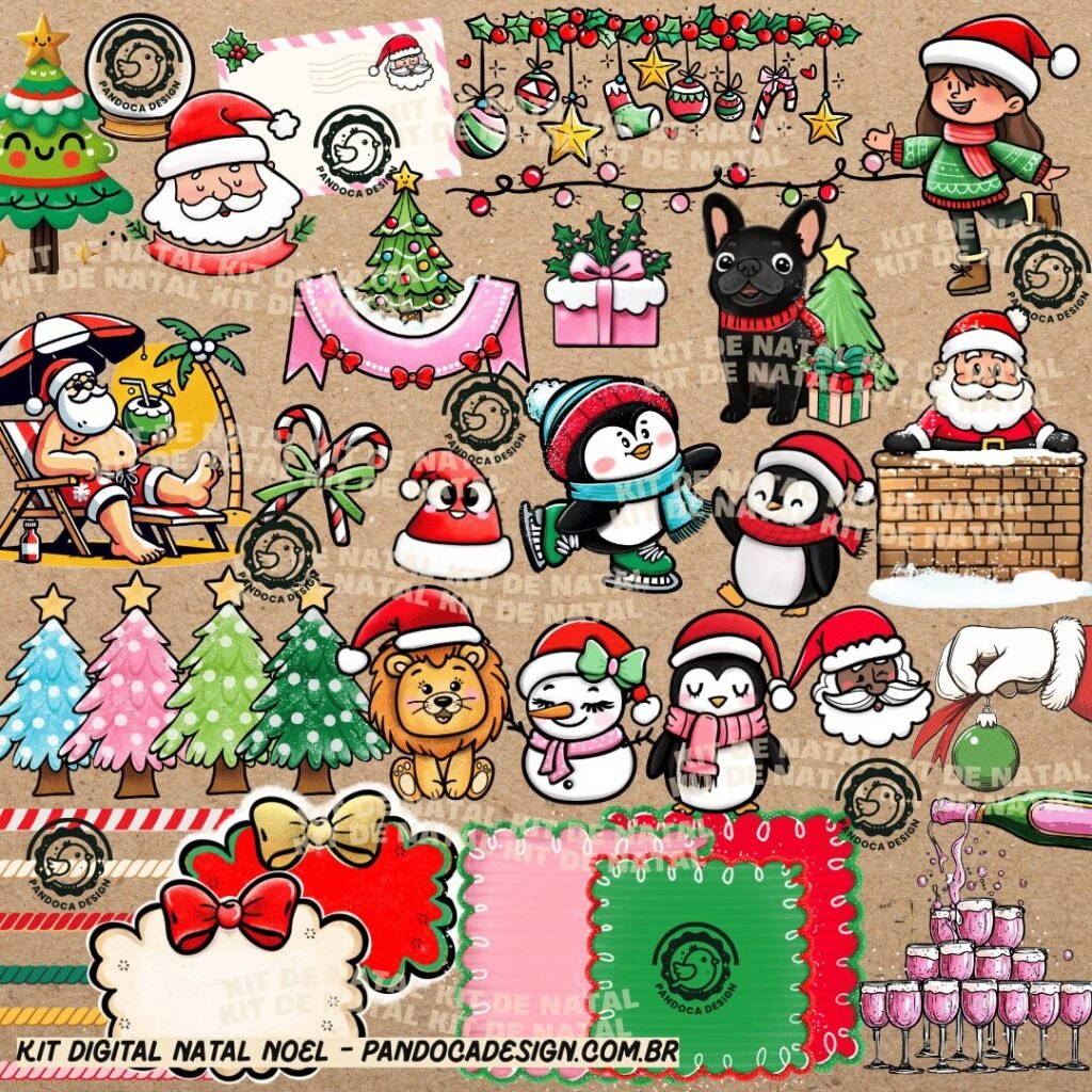 NATAL Papai Noel (Pandoca) - Imagem 26