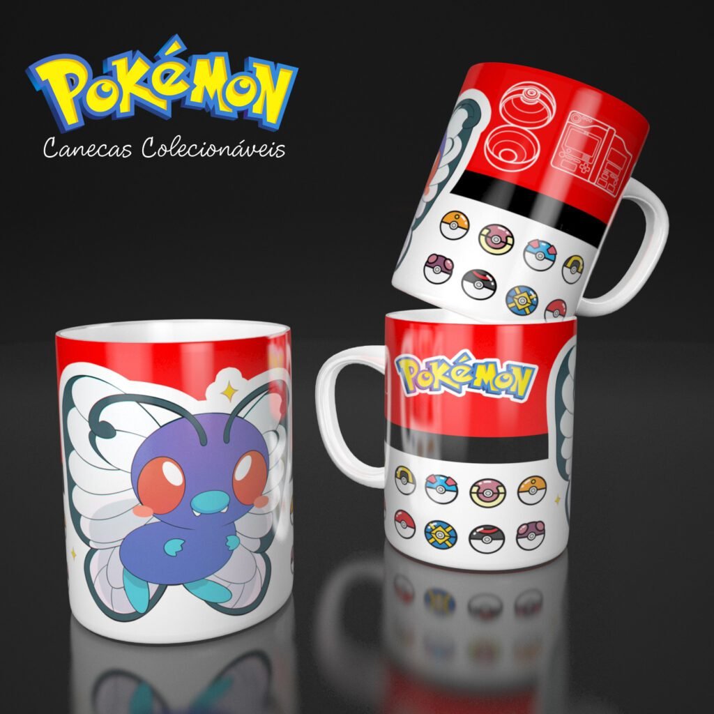 Pokemon - Artes para Canecas - Imagem 4