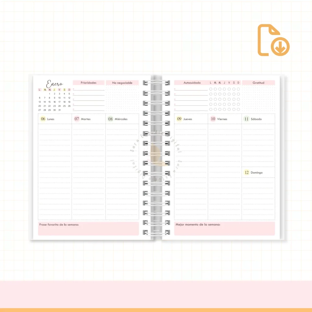 COMBO Planners 2025 - Español (Sara Estudio) - Imagem 7