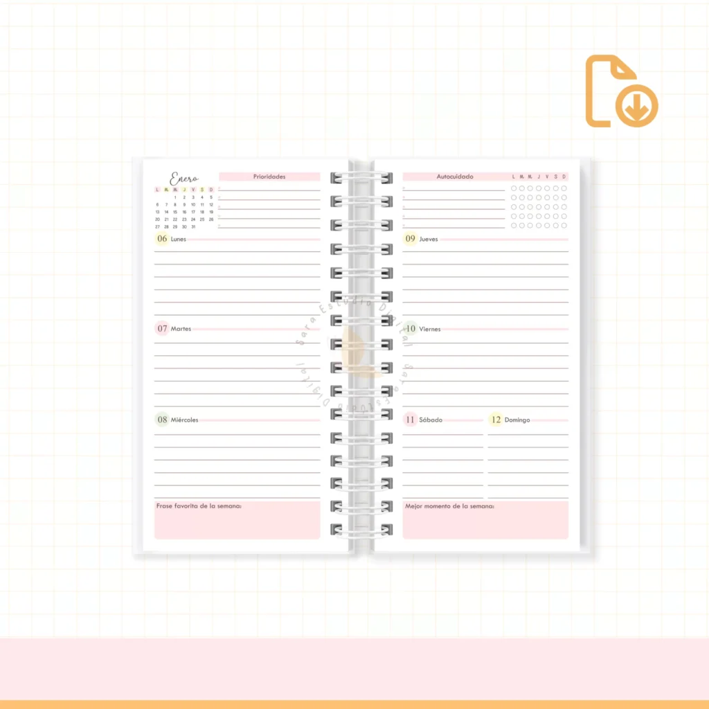 COMBO Planners 2025 - Español (Sara Estudio) - Imagem 8