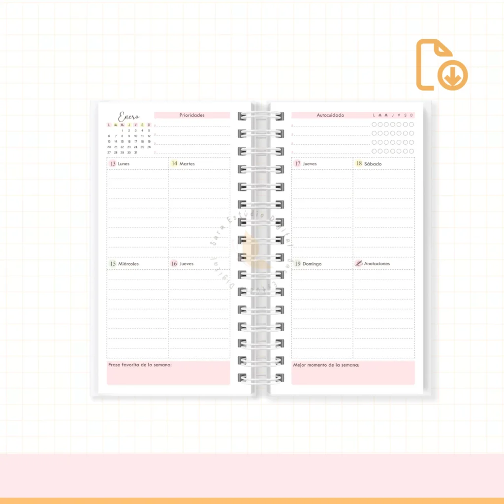 COMBO Planners 2025 - Español (Sara Estudio) - Imagem 9