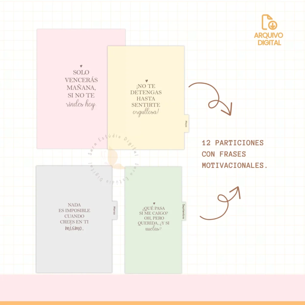 COMBO Planners 2025 - Español (Sara Estudio) - Imagem 11