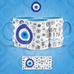 Olho Grego - Artes Caneca