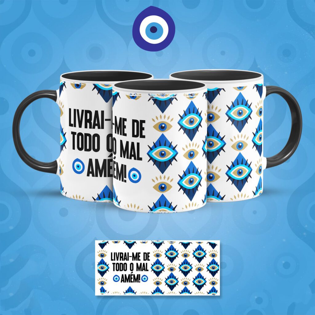 Olho Grego - Artes Caneca - Imagem 3