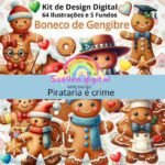Boneco de Gengibre - Kit Digital