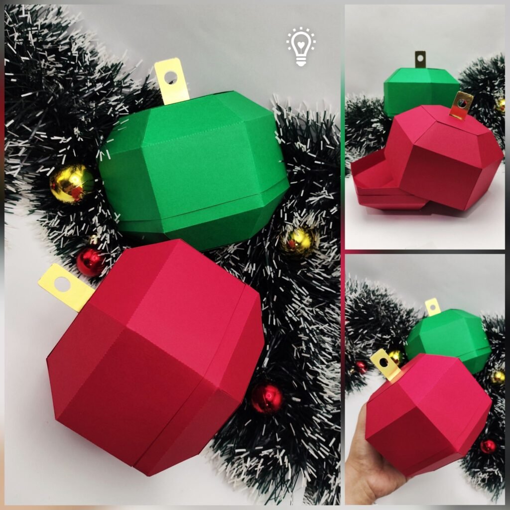 Caixa Bola de Natal - Imagem 1