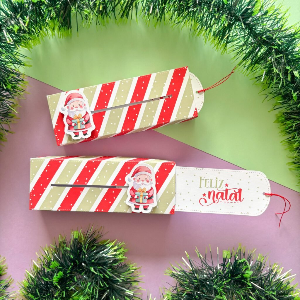 Caixa Bis Deslizante - Natal (Tudo pra Papelaria) - Imagem 1