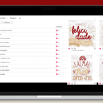 Brilhe Mais - Lettering Natalino
