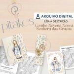 COMBO Novena Nossa Senhora das Graças + 3 Cadernos (Pitakos)