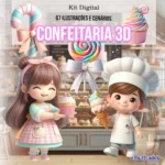 Confeitaria 3D - Kit Digital