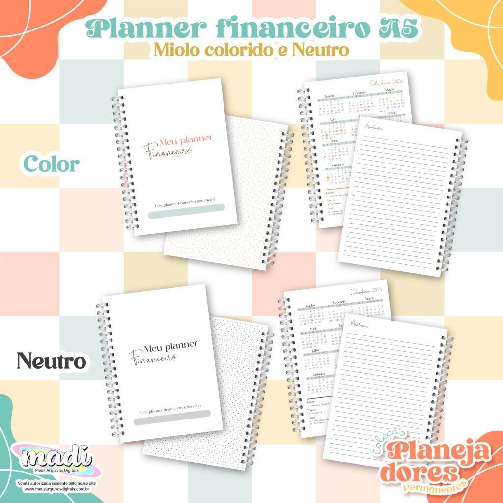 Coleção Planejadores Permanentes (Madi) - Imagem 3