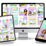Pack Post Feed e Stories + Mockups Encadernação - CANVA Editável